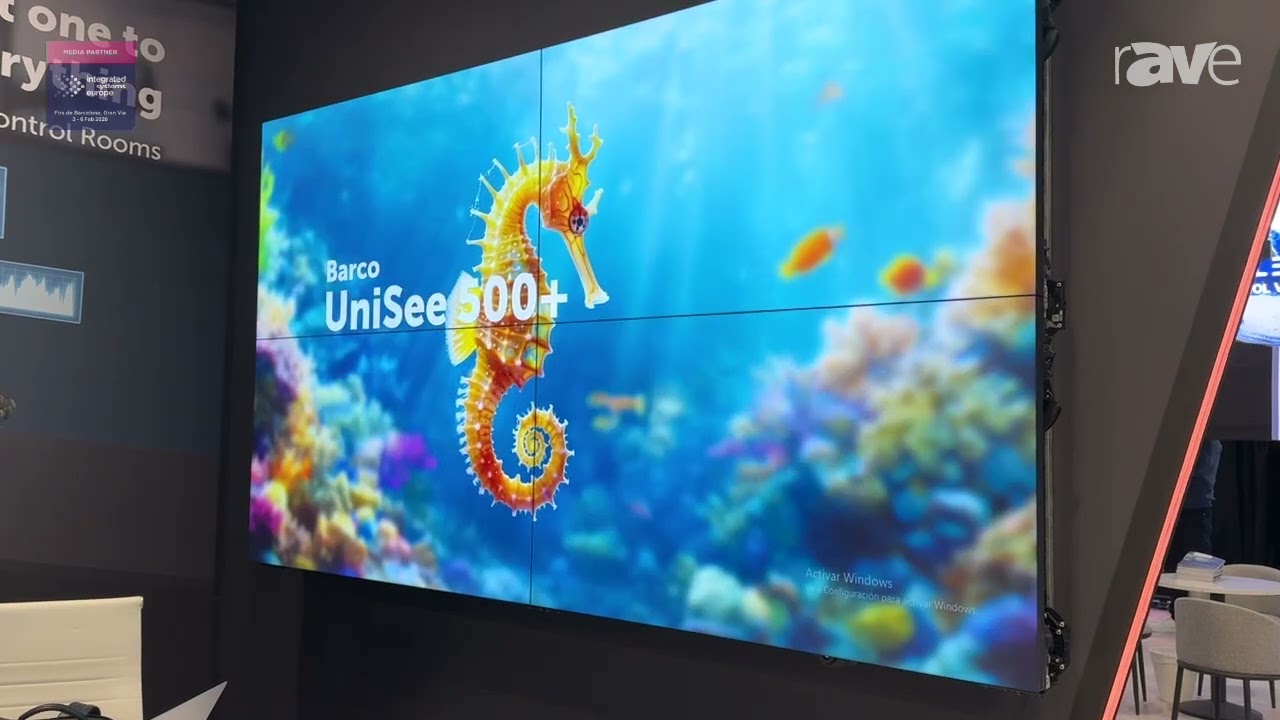 ISE 2026: Barco Highlights UniSee 500+ LCD Video Wall