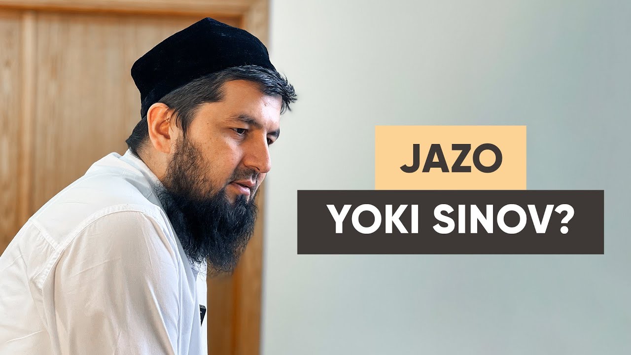 Jazo yoki sinov?