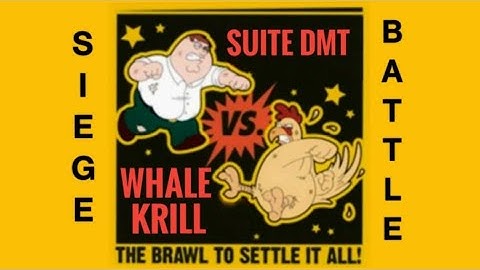 Siege Hits Suite DMT #45 v WhaleKrill #44 - Disguised Island | Animation Throwdown