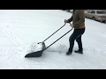 Первый снег 2018. Скрепер для уборки снега от производственной компании Альт-Пласт.