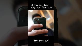 if you get too many notifications, try this