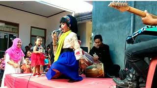 Digeol koplo secawan madu ambu niknok show|irama senja live kebon kopi weeding angga&ineu