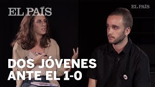 Conversación entre dos JÓVENES con visiones diferentes sobre el 1-O | REFERÉNDUM CATALUÑA