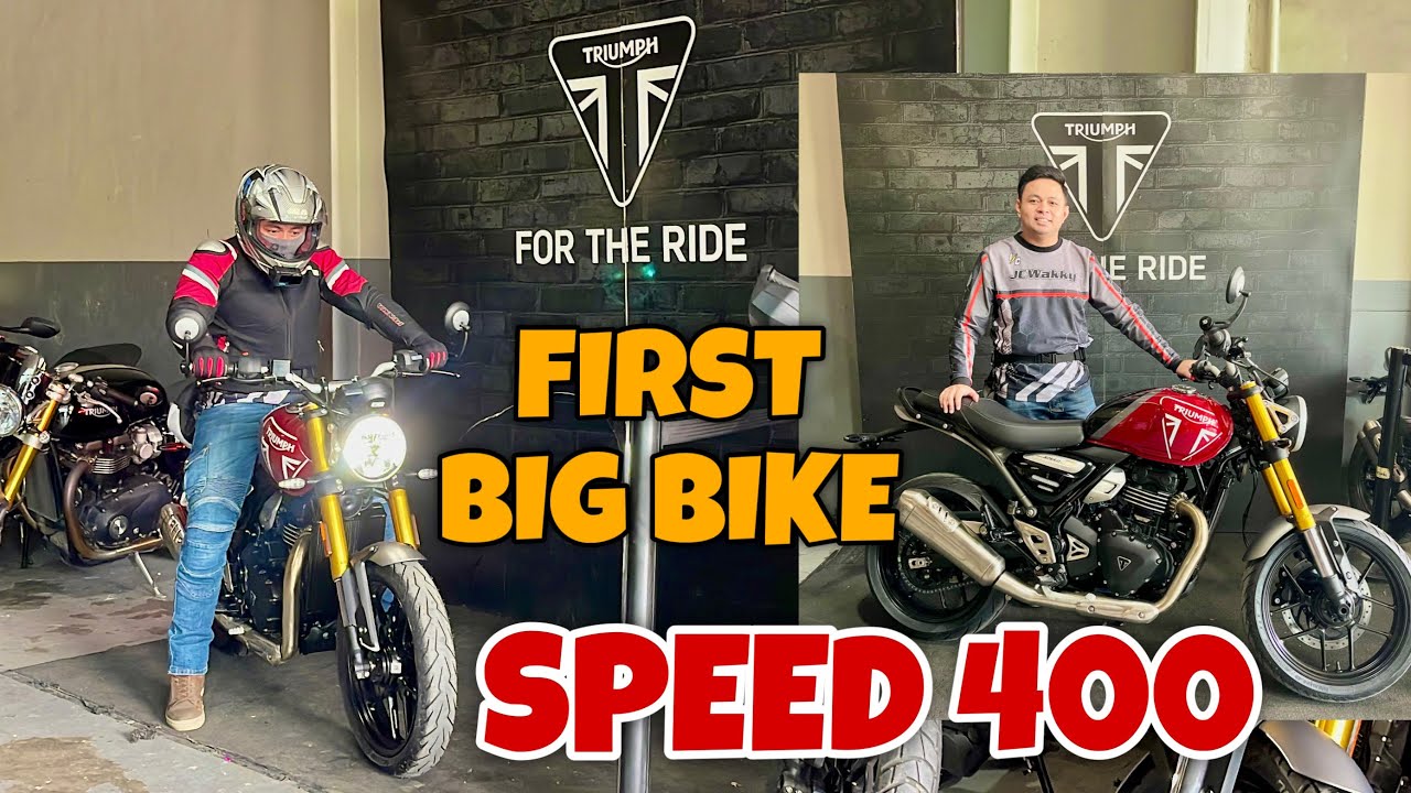 My First Big Bike | 2024 Triumph Speed 400