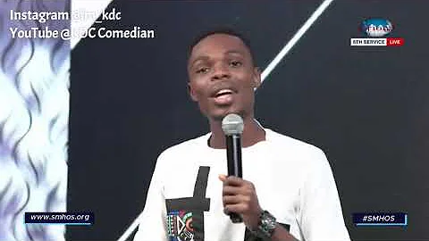 NIGERIA First Ever Keyboard Comedian KDC Cracks Jokes at Salvation Ministries HQ on Easter Sunday
