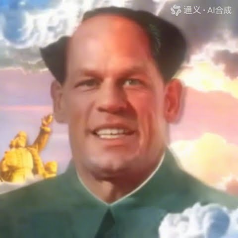 Mao Zedong sings“The red sun in the sky”.