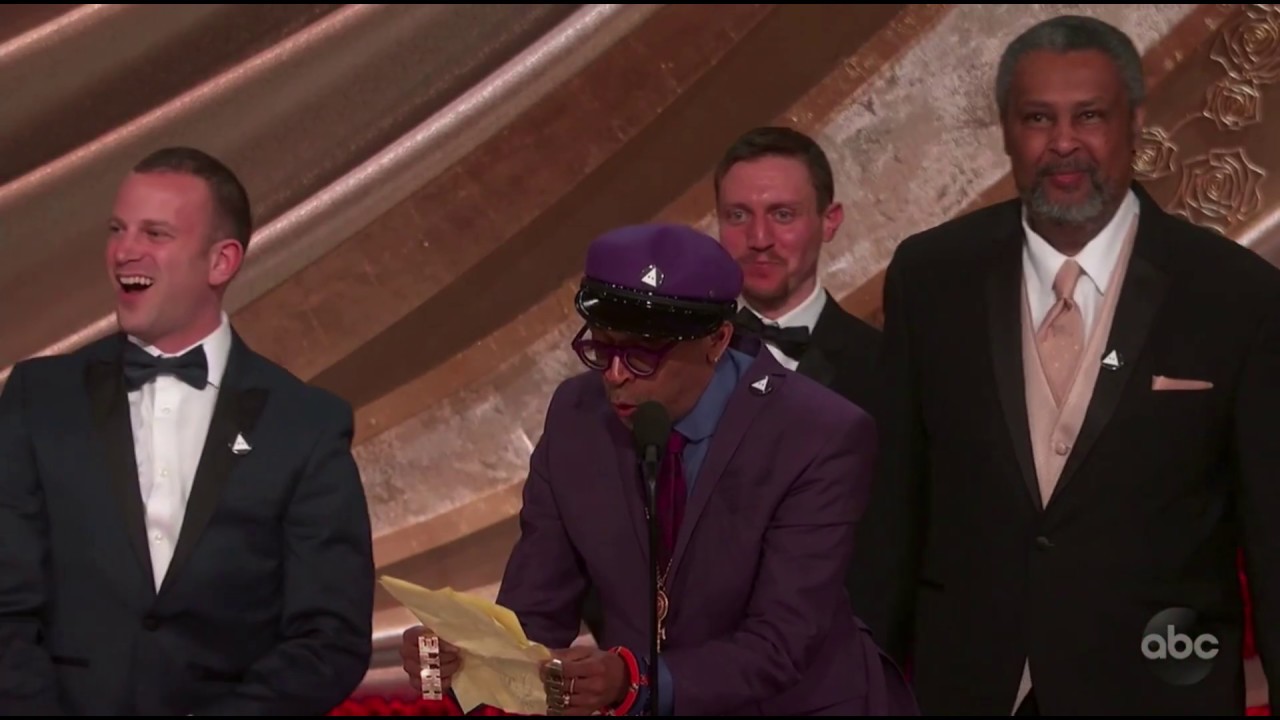 Spike Lee's Oscar Acceptance Speech - Spike Lee's Oscar Acceptance Speech