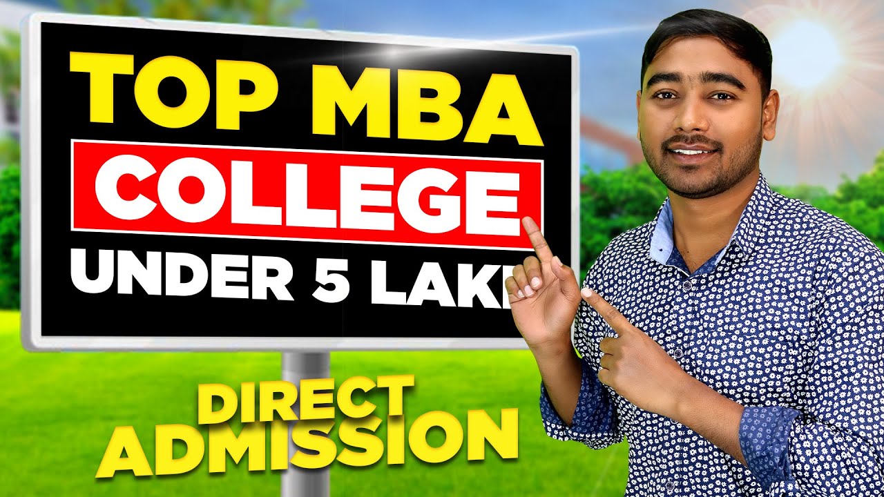 Top MBA College In Delhi NCR : Under 5 Lakh 🔥 | Direct Admission In Top ...