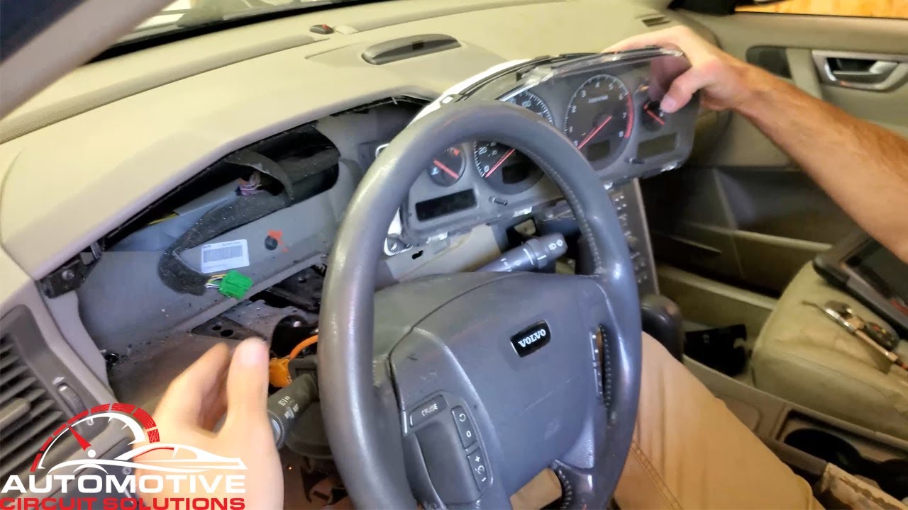 How to Remove Your Volvo Cluster YouTube