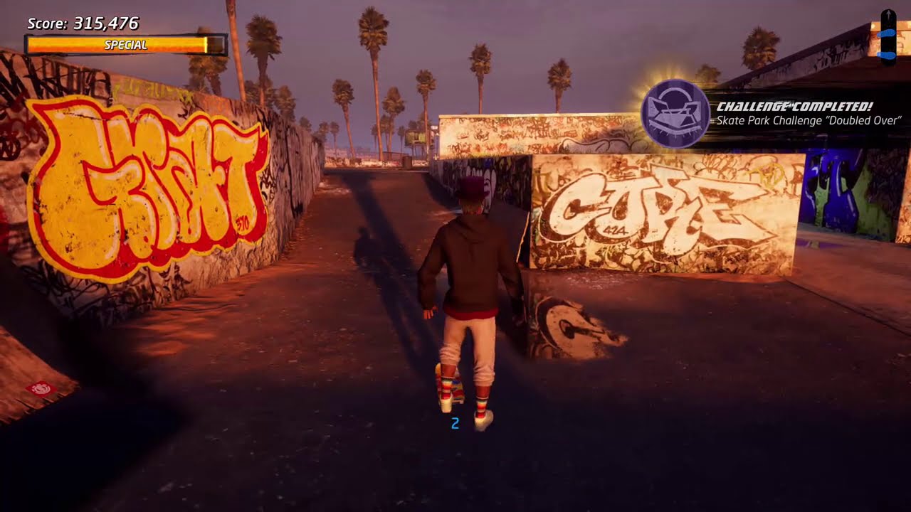 Doubled Over challenge Venice THPS 1+2