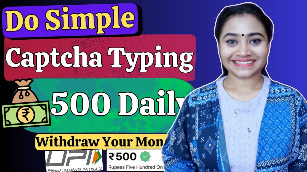 Earn Money Daily in 2024 with Online Captcha Typing Job | Work From Home Jobs Available | Online Job Opportunities at Home