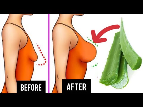 Tighten Saggy breasts permanently with Aloe Vera || How to firm Saggy