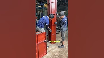 Quá Trình Sản Xuất Cốp Pha Cột Vuông Đơn Giản, Chất Lượng Tại CỐP PHA VIỆT