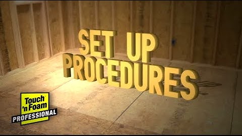 Set-up Procedures for 200 and 600 kit