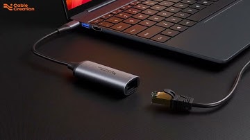 💡 How to Get Faster Internet on Your Laptop | CableCreation USB-C to Ethernet Adapter