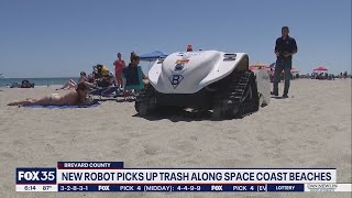 Meet Bebot, the robot helping to clean plastic and trash from Florida beach