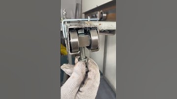 Heavy duty track pulleys, industrial door sliding