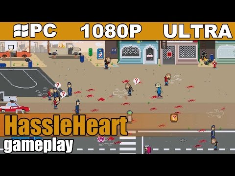 HassleHeart gameplay HD [PC - 1080p] - Arcade game