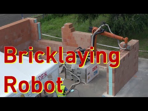 Bricklaying Robot KUKA