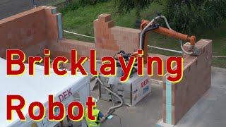 Bricklaying Robot KUKA in Construction
