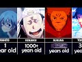 Who is the OLDEST? Ages of Jujutsu Kaisen characters!