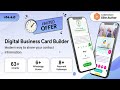 Infy vCard Saas Digital Business Card Builder