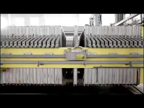 Program Controlled Automatic Chamber/ Recessed Filter Press for sale