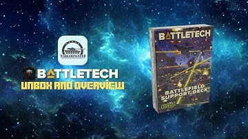 Unbox and Overview: Catalyst Games Battletech Battlefield Support Deck [Unboxing]