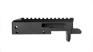 The Brownell's BRN-22 Action on the Archangel AAQBD Stock #443