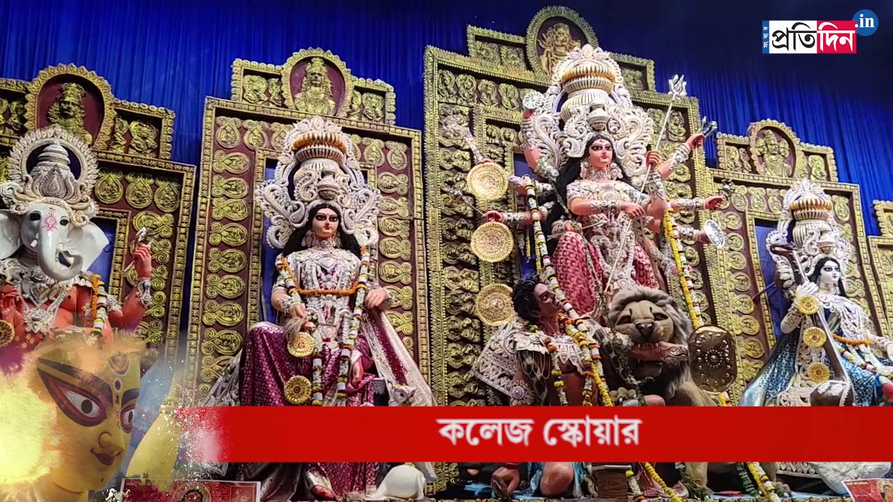 Durga Puja 209: College Square Pujo Parikrama