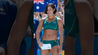 Volleyball Player Steals the Spotlight Dance #ai #tallwoman #sports