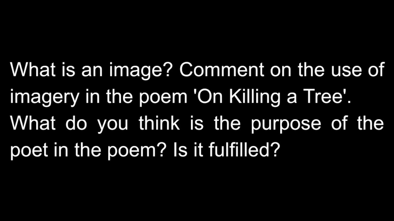 what-is-an-image-comment-on-the-use-of-imagery-in-the-poem-on-killing