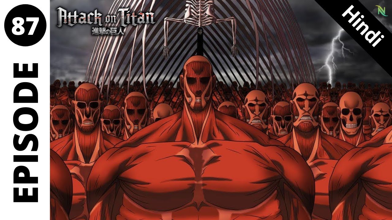 AOT Episode 87 In Hindi 🔥 Season 4 Part 2 Episode 12