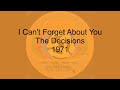 It S Love That Really Counts I Can T Forget About You The Decisions 1971 mp3
