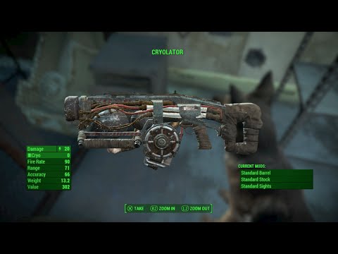 Fallout 4 - Cryolator Unique Weapon Guide