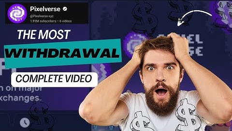 pixelverse complete video of withdrawal | How to Claim pixfi coins 🪙