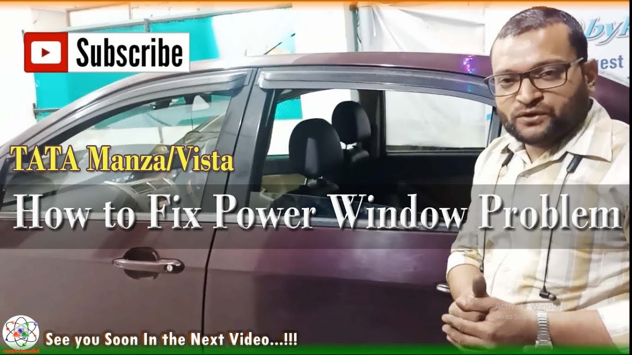 TATA Vista II Manza Power Window Problem and it solution II DIYMaster