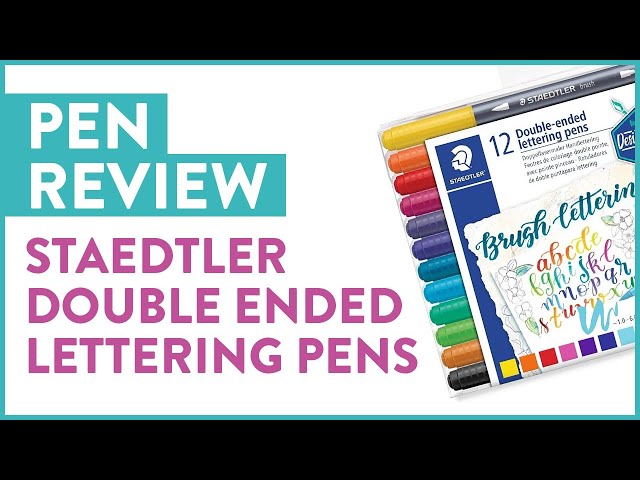 Staedtler Double-Ended Lettering Pens