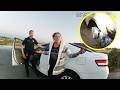 Drunk "Doctor" Drives 18 Miles on Bare Rim at 6 AM, Leaving a Trail of Sparks!