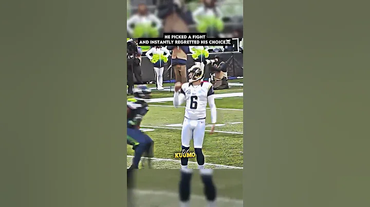 Kicker thought he was so Tough 😭☠️ #nfl #shorts