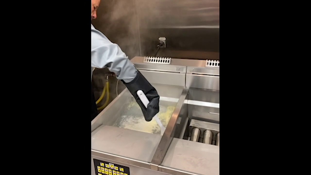 How to boil out a Royal fryer with a CM controller YouTube