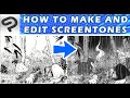 How to make Screentones in Clip Studio Paint (CSP Pro and EX)