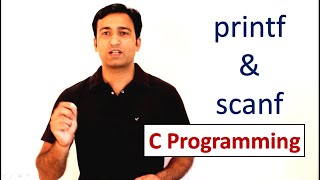 Printf and Scanf in C in Hindi | C Programming | Kumar Tutorials