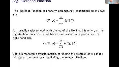 Week 6: Maximum Likelihood Estimation | Video 2: Maximum Likelihood Estimator
