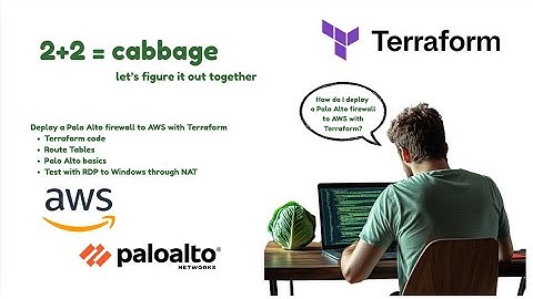 How to Deploy Palo Alto Networks Firewall on AWS with Terraform: Beginner Tutorial