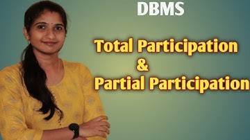 Lec-14: Participation Constraint | Total and Partial | With examples(malayalam)
