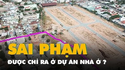 Cận cảnh dự án nhà ở trên đất Trạm vật tư đường sắt Dĩ An, đang bị đề nghị điều tra