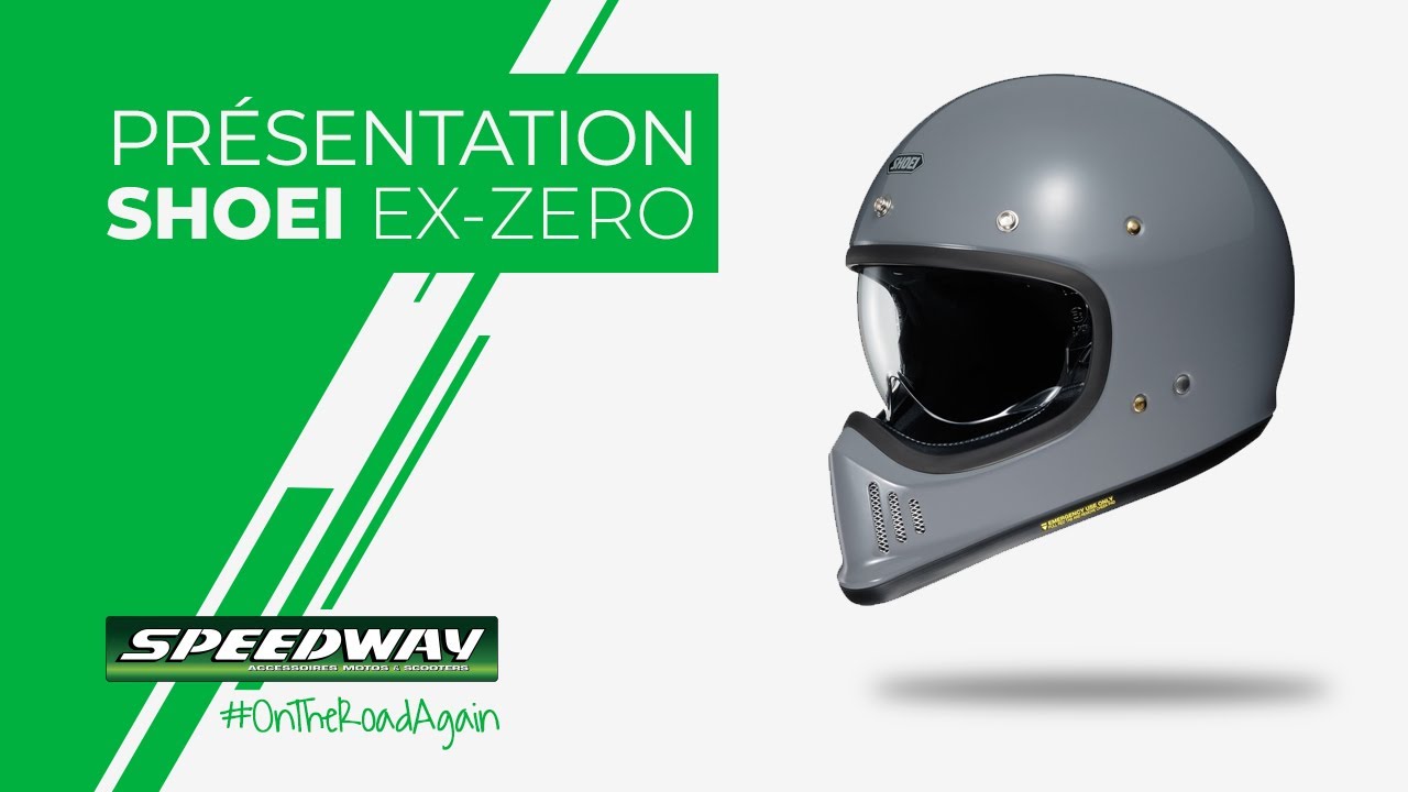 Review du casque Shoei EX Zero : poids 