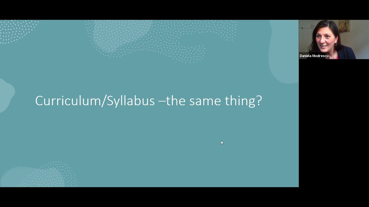 English Language Curriculum Design, an Applied Linguistics perspective