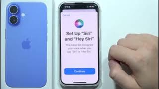 iPhone 16: How to Turn On Hey Siri